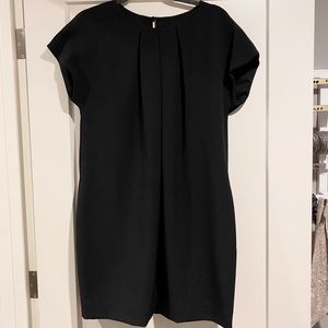 Vince Camuto Black Cap Sleeve Dress with Pockets